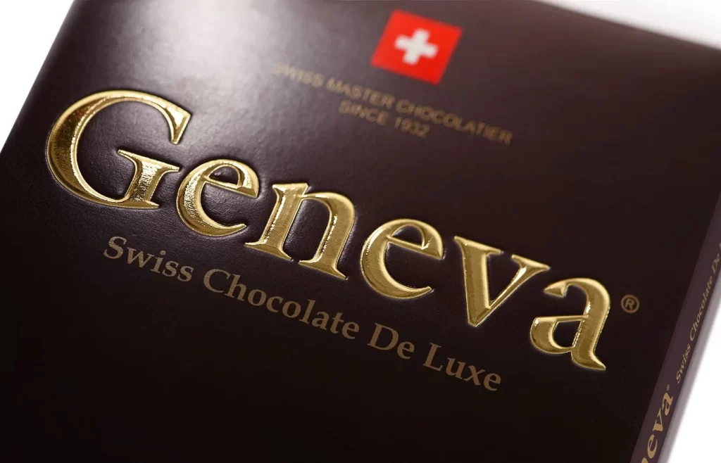 Geneva Chocolate Swiss Luxe Gold Black