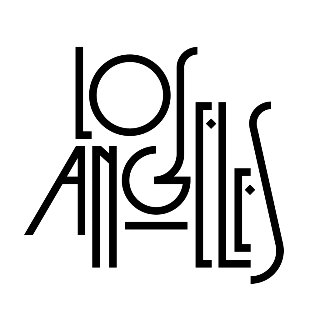 Geometric Stylized Black Minimalist Typography Design