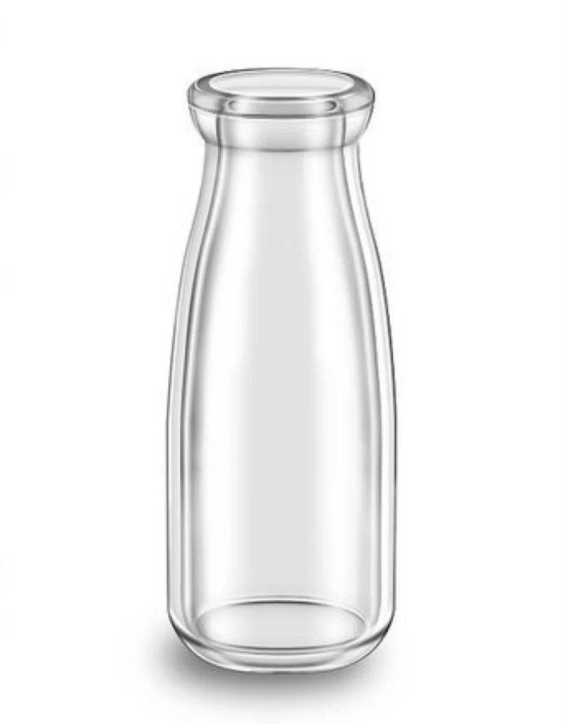 Glass Bottle Empty Container