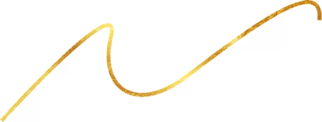 Gold Line Abstract Art