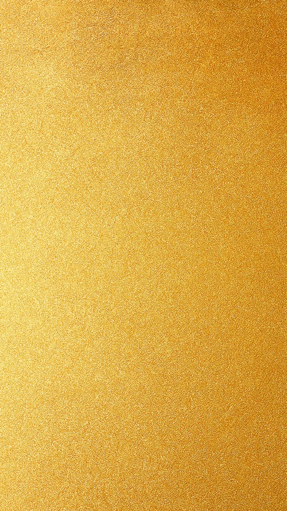 Golden Metallic Texture with Subtle Grain