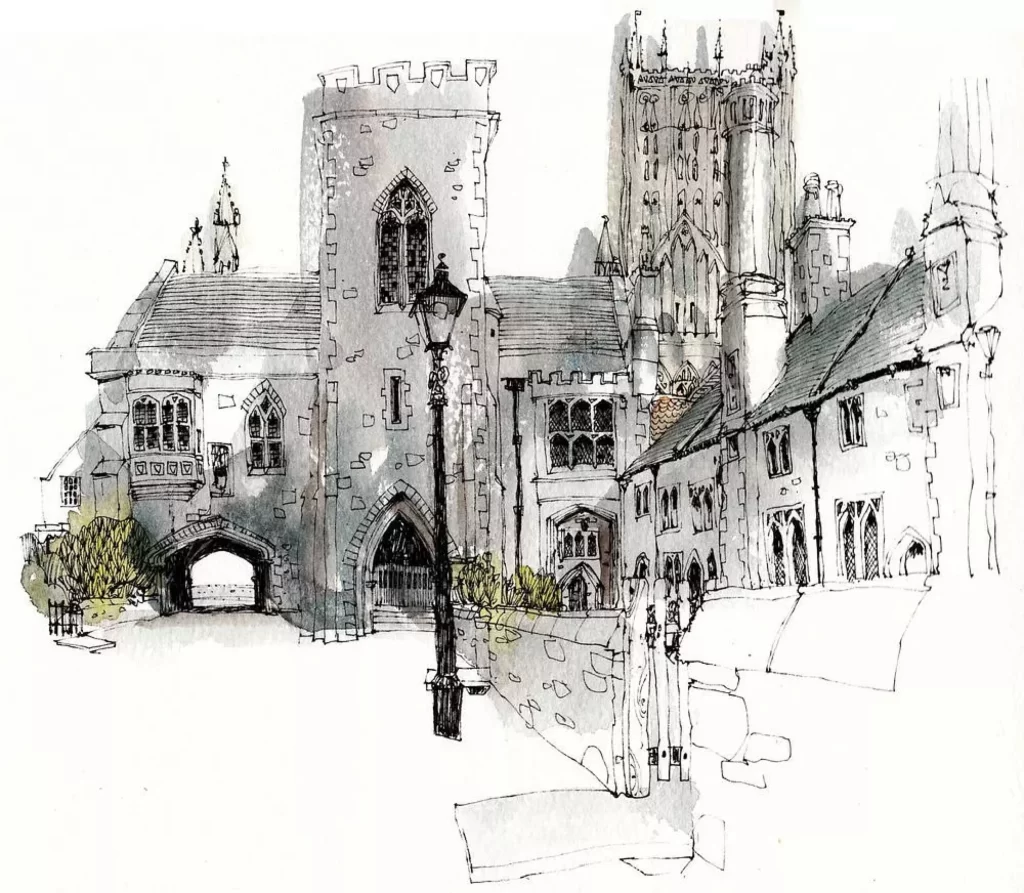 Gothic Architecture Castle Tower