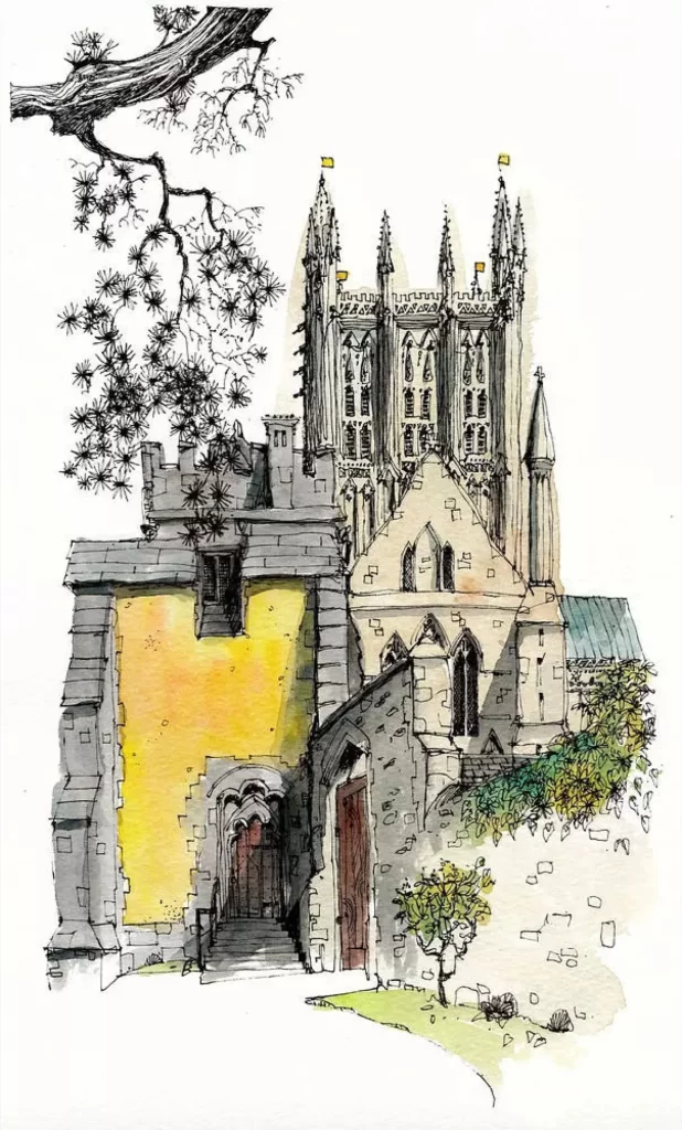 Gothic Architecture Castle Tower