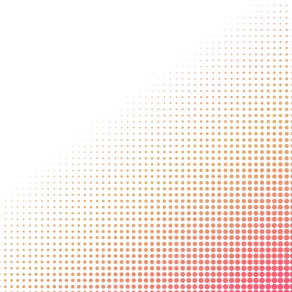 Gradient Dots Diagonal Transition Pink to Black