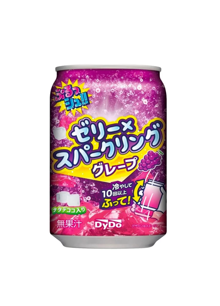 Grape Soda Can Japanese Brand DyDo