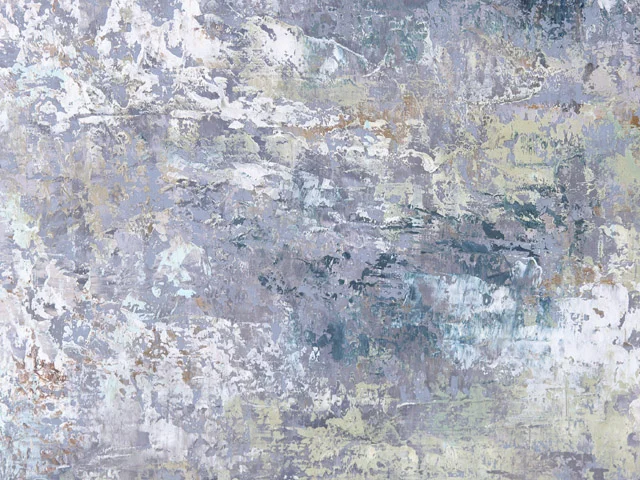 Gray Brushstrokes Oil Painting Texture Mixed Colors Palette Knife