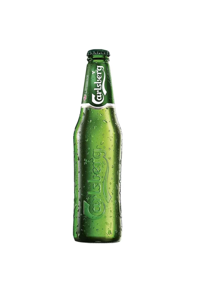 Green Bottle Carlsberg Beer