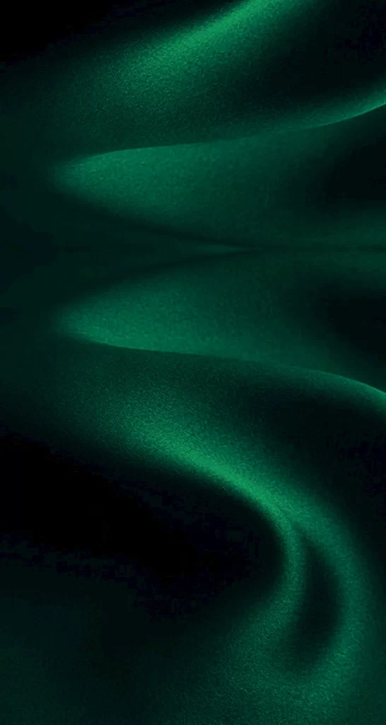 Green Fabric Texture Waves