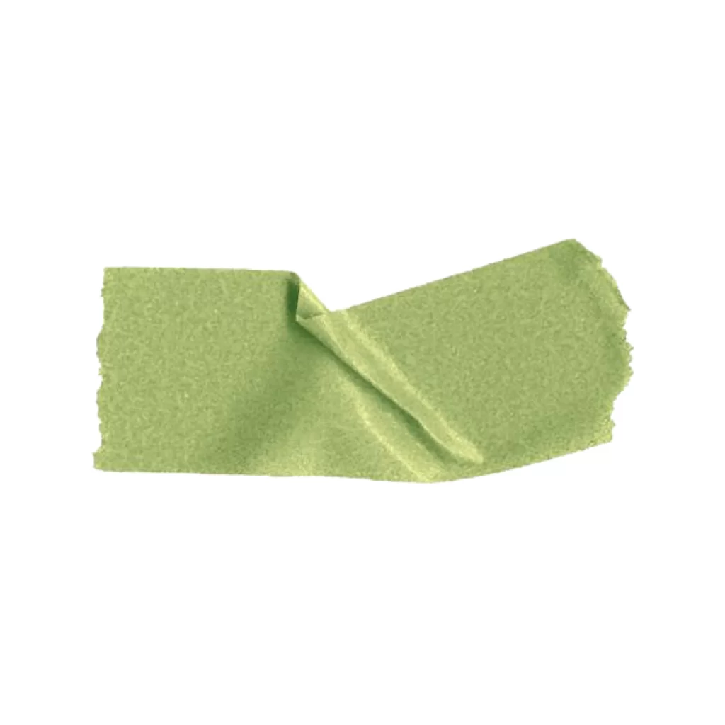Green Paper Tape Crumpled Texture