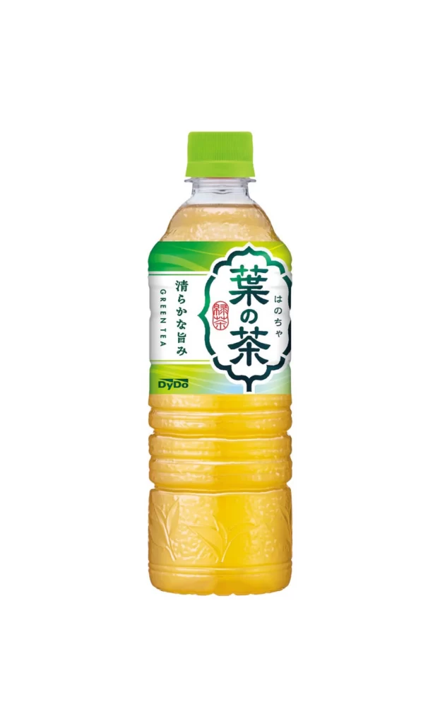 Green Tea Bottle Japanese Label DyDo