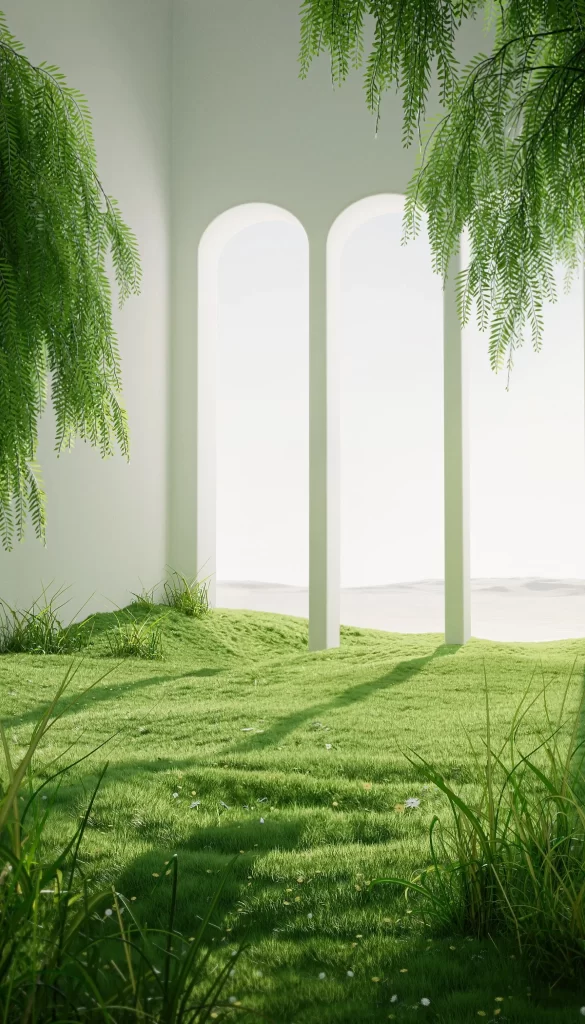 Greenery Indoor Nature Light Architecture