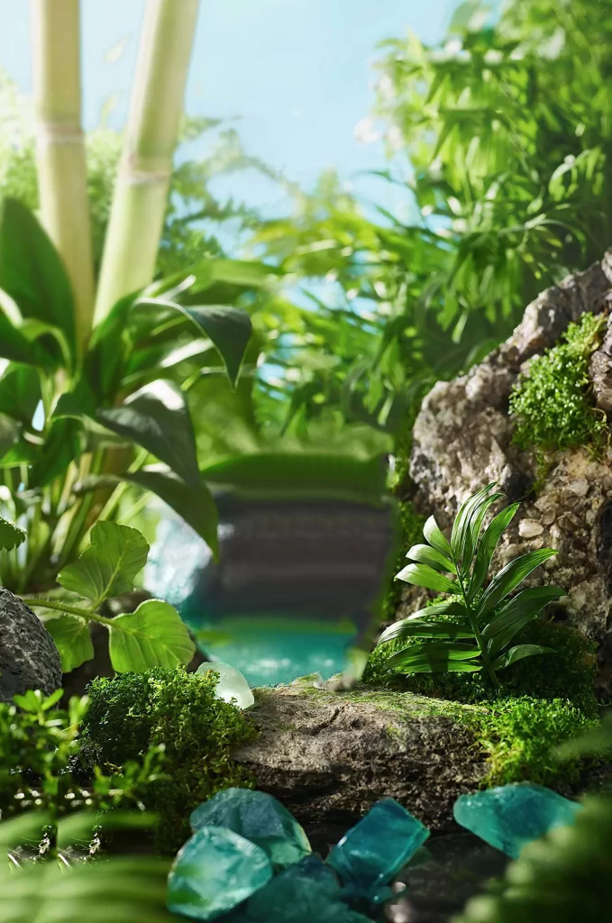 Greenery Nature Rocks Crystals