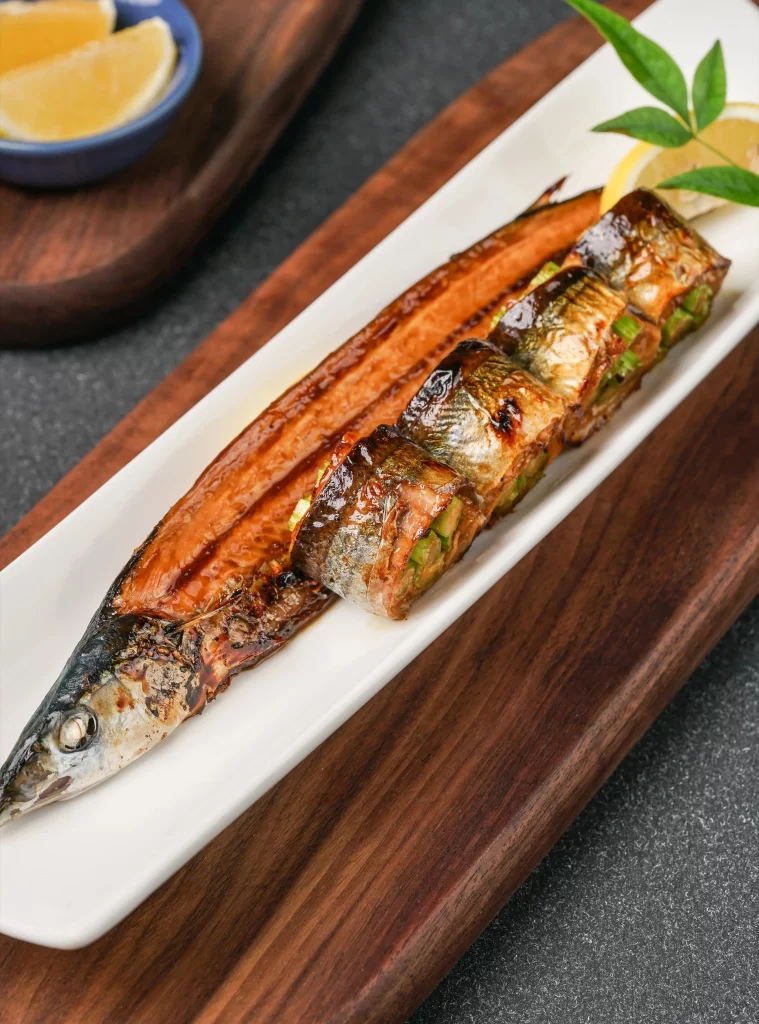 Grilled Fish Char Marks Sizzle Juices