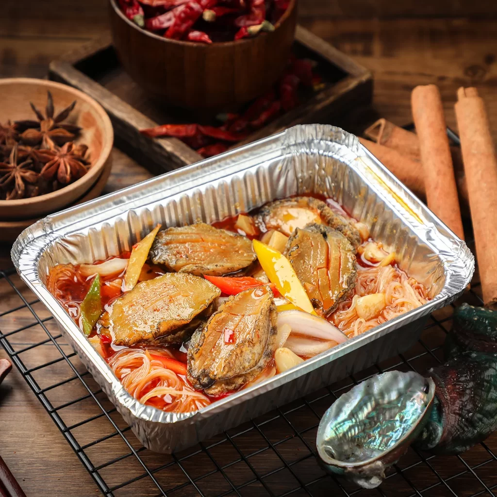 Grilled Oysters with Spicy Sauce and Vegetables