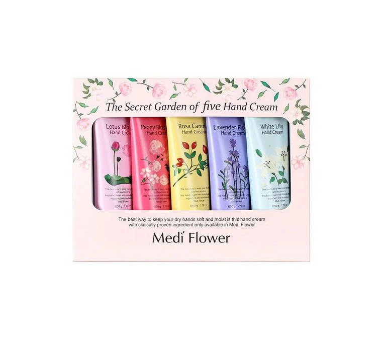Hand Cream Floral Pastel Secret Garden Design