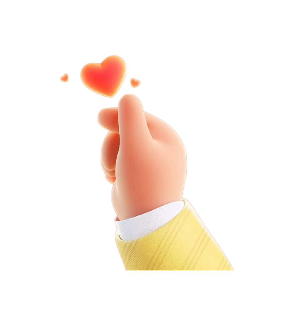 Hand Heart Gesture Love Symbol