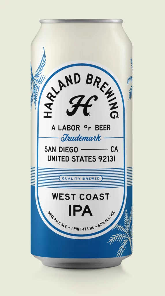 Harland Brewing IPA Can Design
