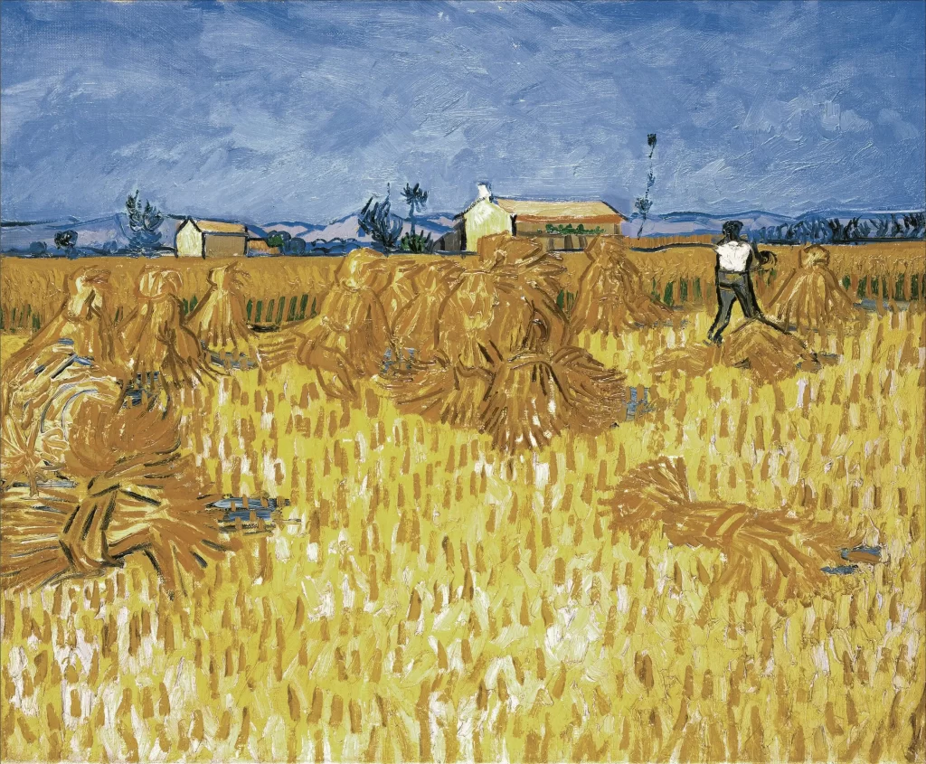Harvest in Provence Van Gogh