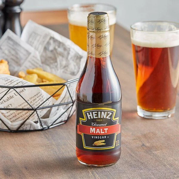 Heinz Malt Vinegar Bottle Glass