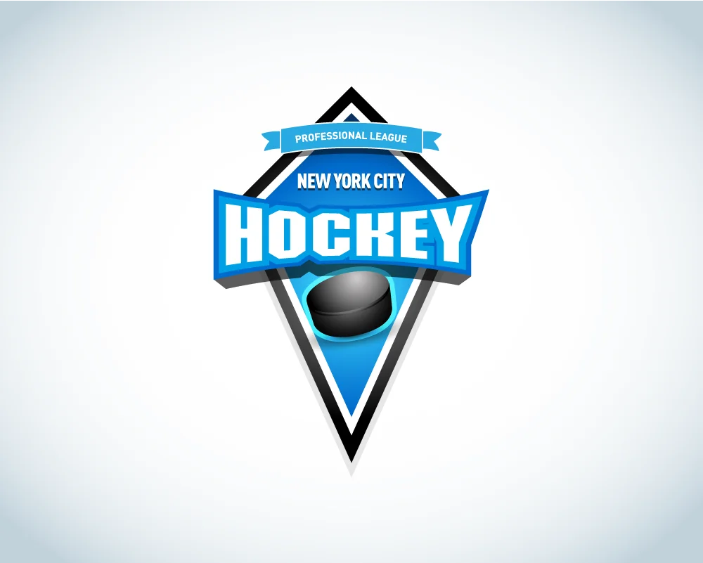 Hockey Professional League Shield Emblem