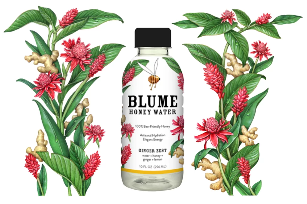 Honey Water Ginger Bee Botanical Beverage