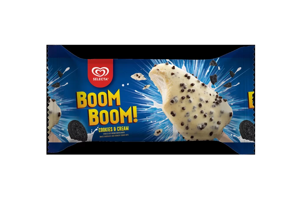 Ice Cream Cookies Cream Selecta Boom Boom