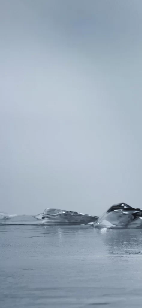 Icebergs Arctic Ocean Reflections