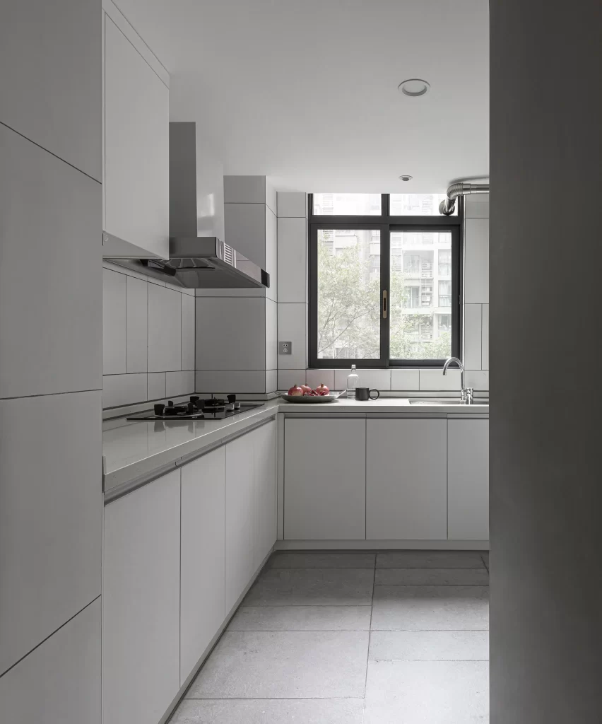 Kitchen Modern White Minimalist Clean Lines