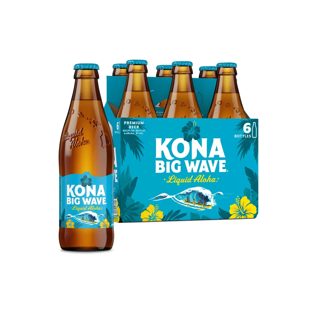 Kona Big Wave Beer Packaging