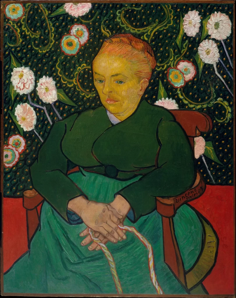La Berceuse Portrait of Madame Roulin Van Gogh