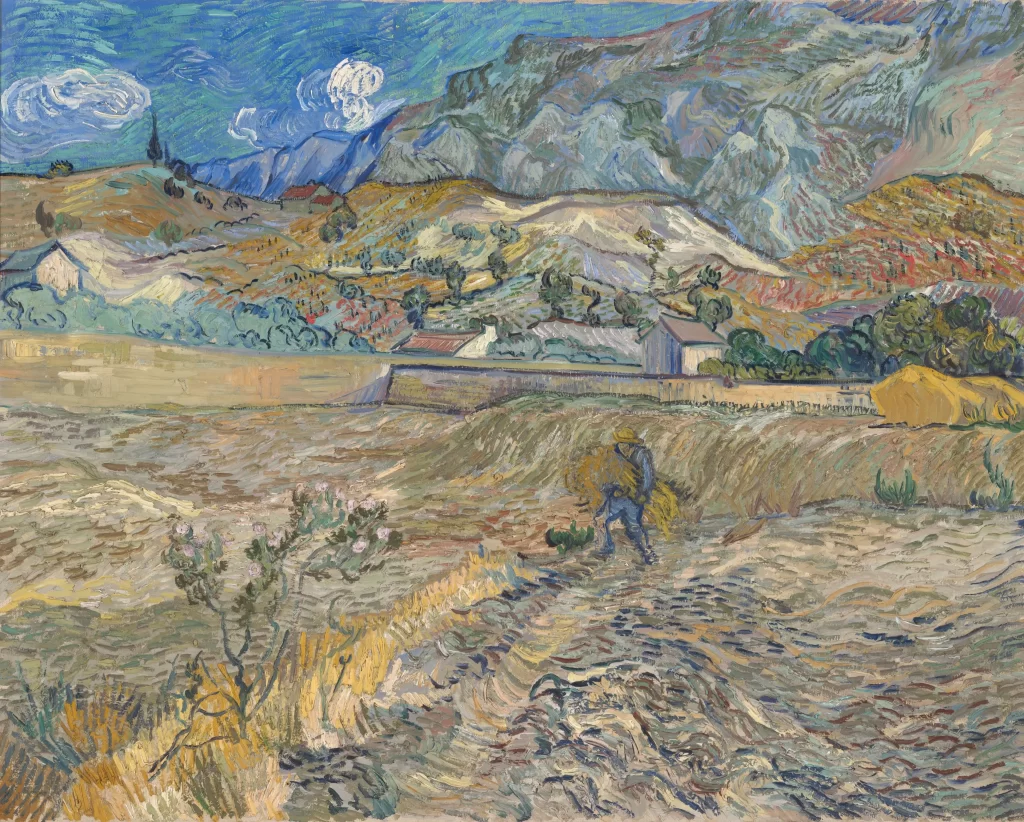 Landscape at Saint-R¨¦my Van Gogh
