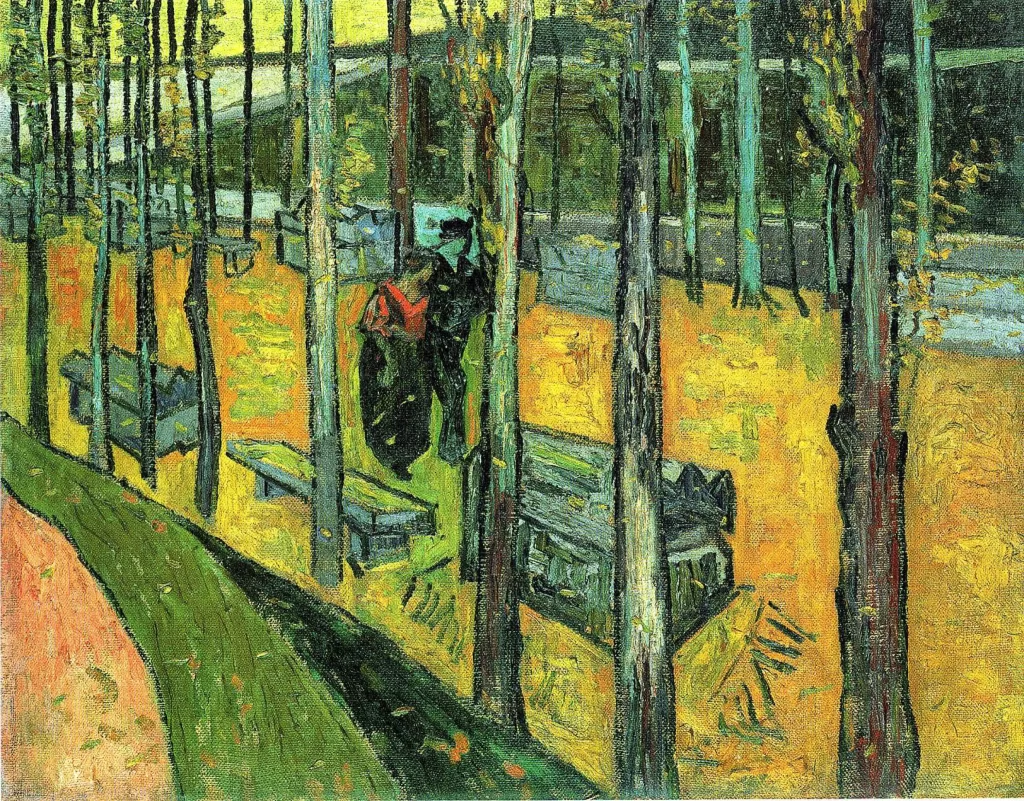Les Alyscamps Autumn Van Gogh
