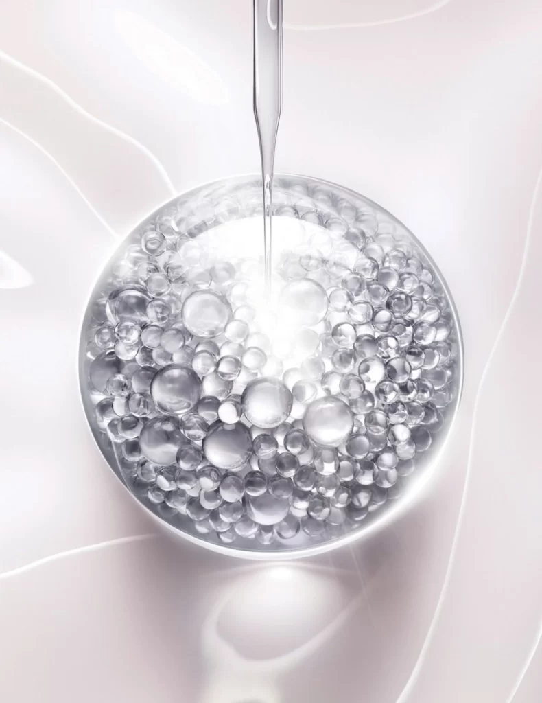Liquid Droplets Glass Beads Light Reflection Transparency Scientific Experiment