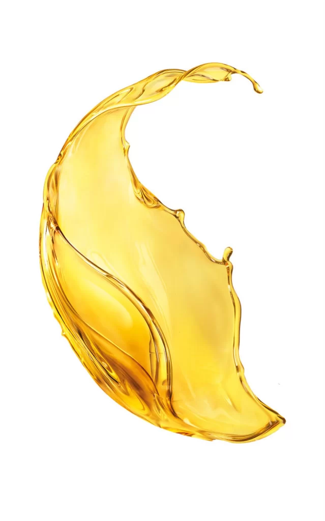 Liquid Splash Yellow Fluid Dynamic Motion
