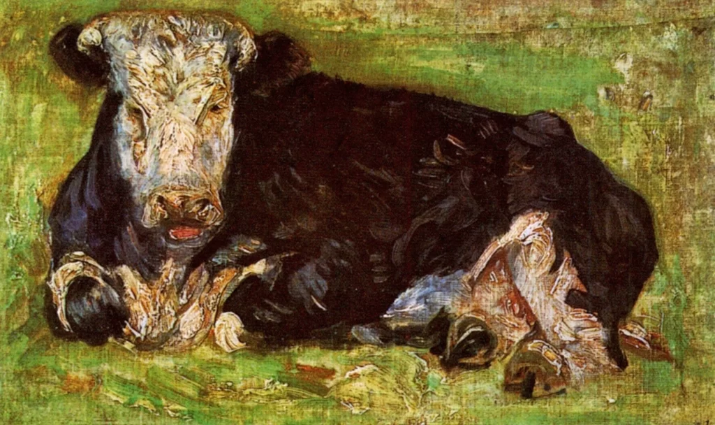 Lying Cow Van Gogh