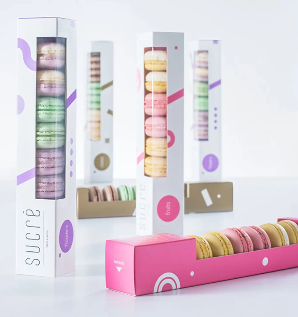 Macarons Minimalist Pastel Geometric Shapes