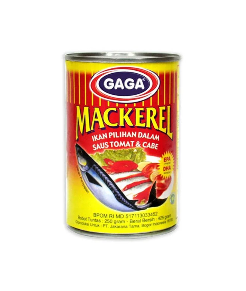 Mackerel Canned Fish Tomato Chili