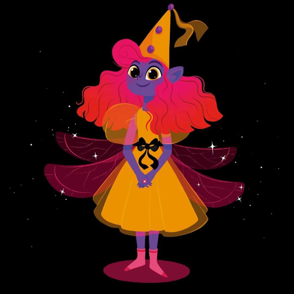 Magical Character Fantasy Dress Fairy Wings Eleonore Pelluau