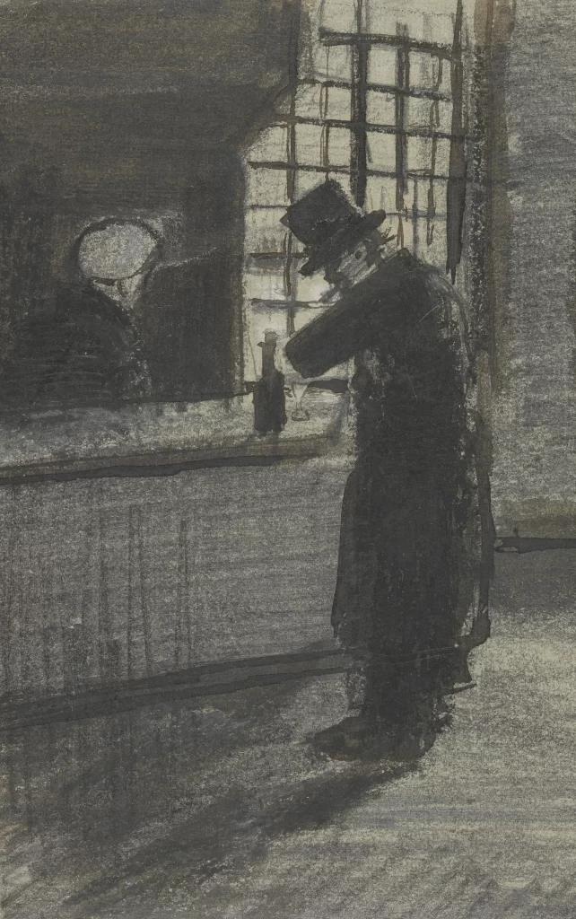 Man in a Village Inn Van Gogh