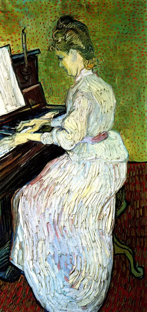 Marguerite Gachet at the Piano Van Gogh