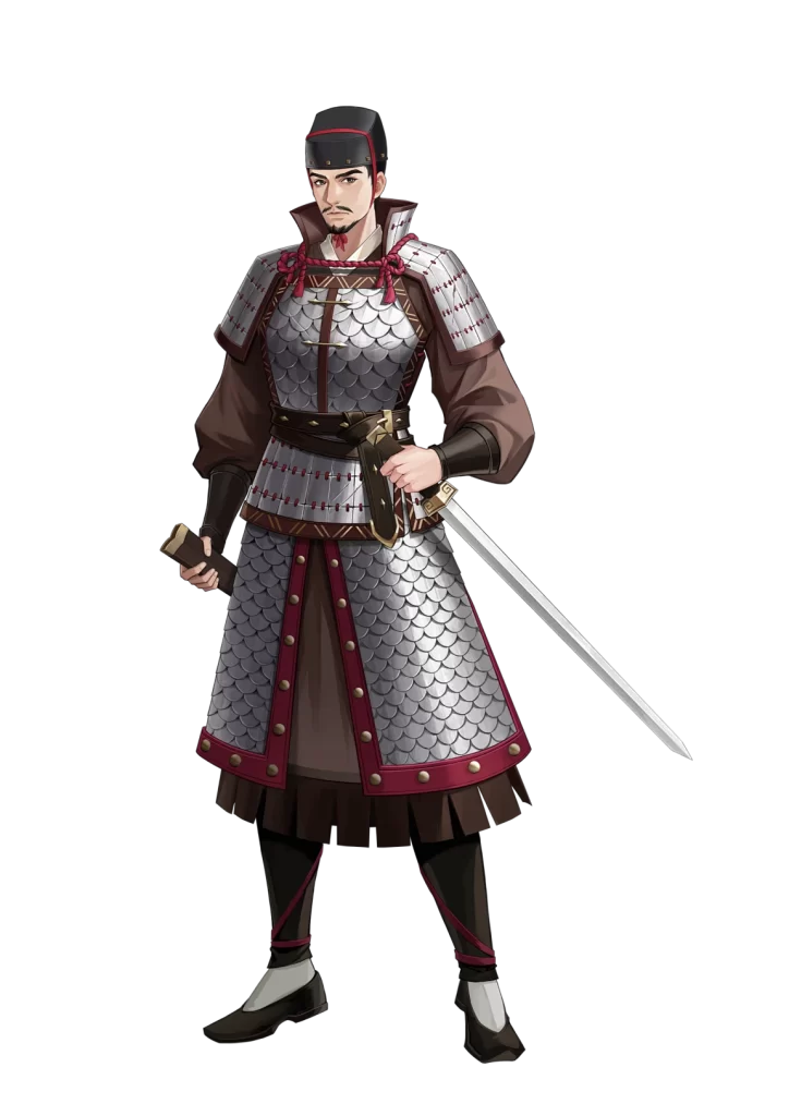 Medieval Warrior Armor Sword Shield