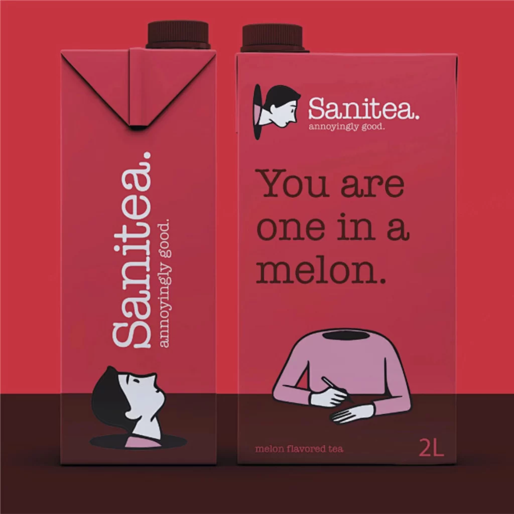 Melon Flavored Tea Packaging Annoyingly Good