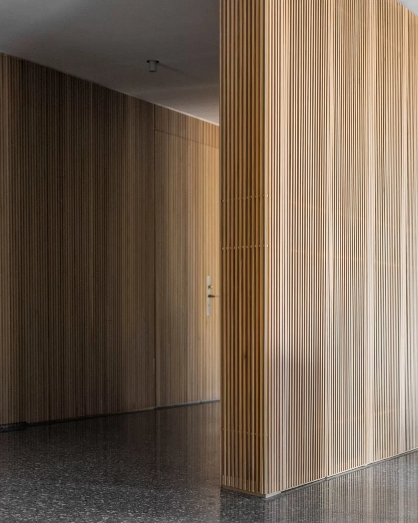 Minimalist Contemporary Neutral Light Wood Dark Floor
