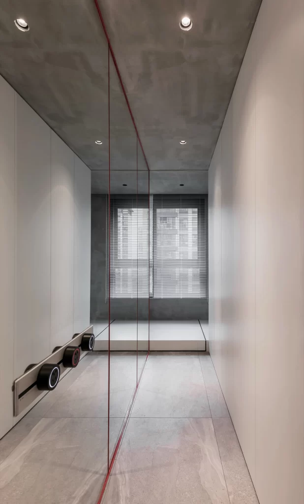 Minimalist Industrial Loft Neutral Gray Concrete
