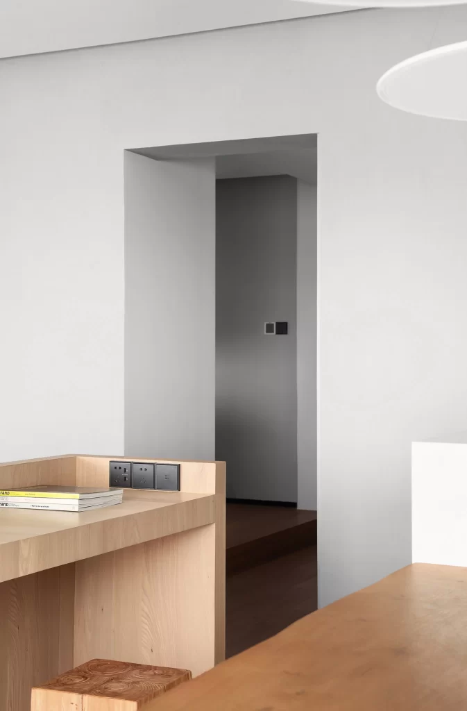 Minimalist Interior Design White Neutral Wood Simple