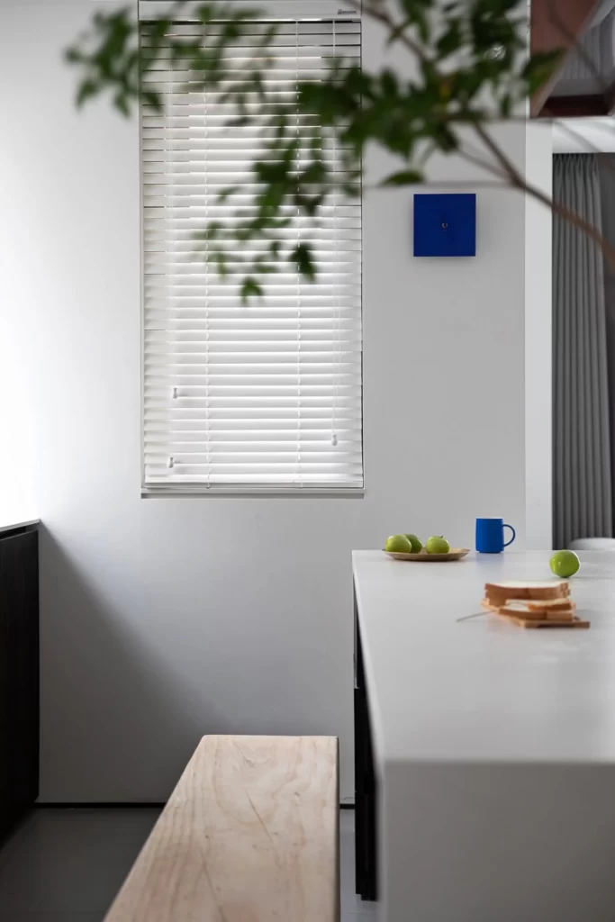Minimalist Kitchen White Neutral Wood Simple Clean