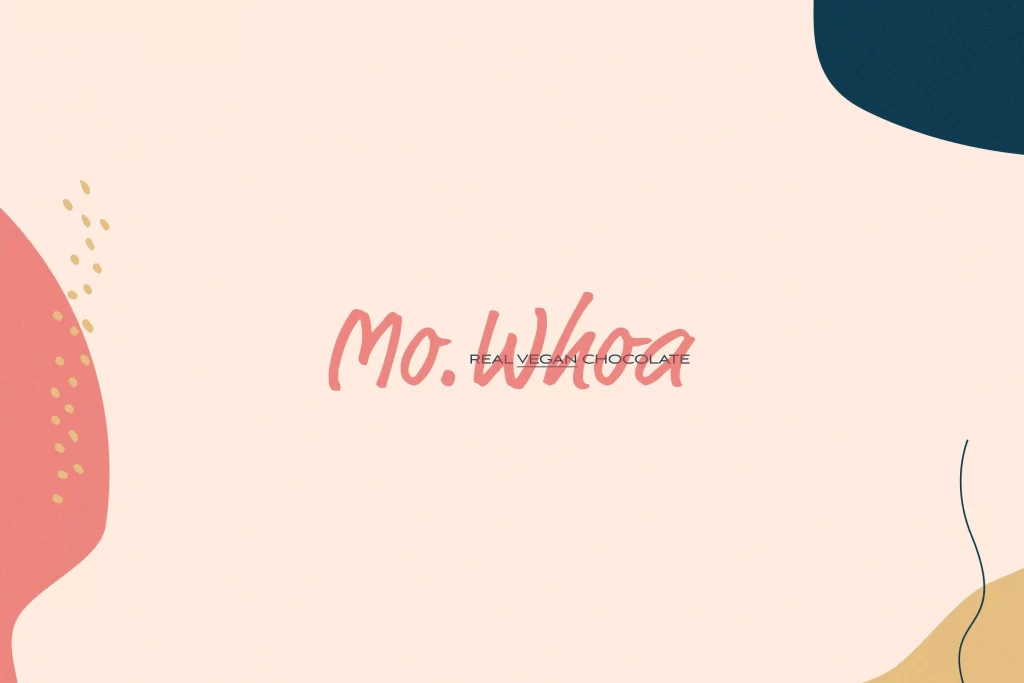 Mo.Whoa Vegan Chocolate Real Vegan Chocolate Modern Pastel