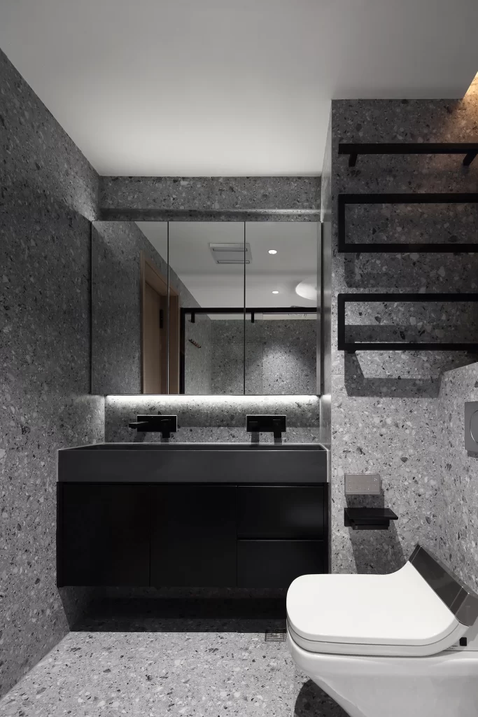Modern Bathroom Monochrome Neutral Black White