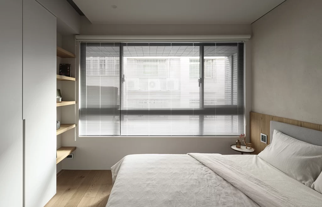 Modern Bedroom Neutral White Wood Simple