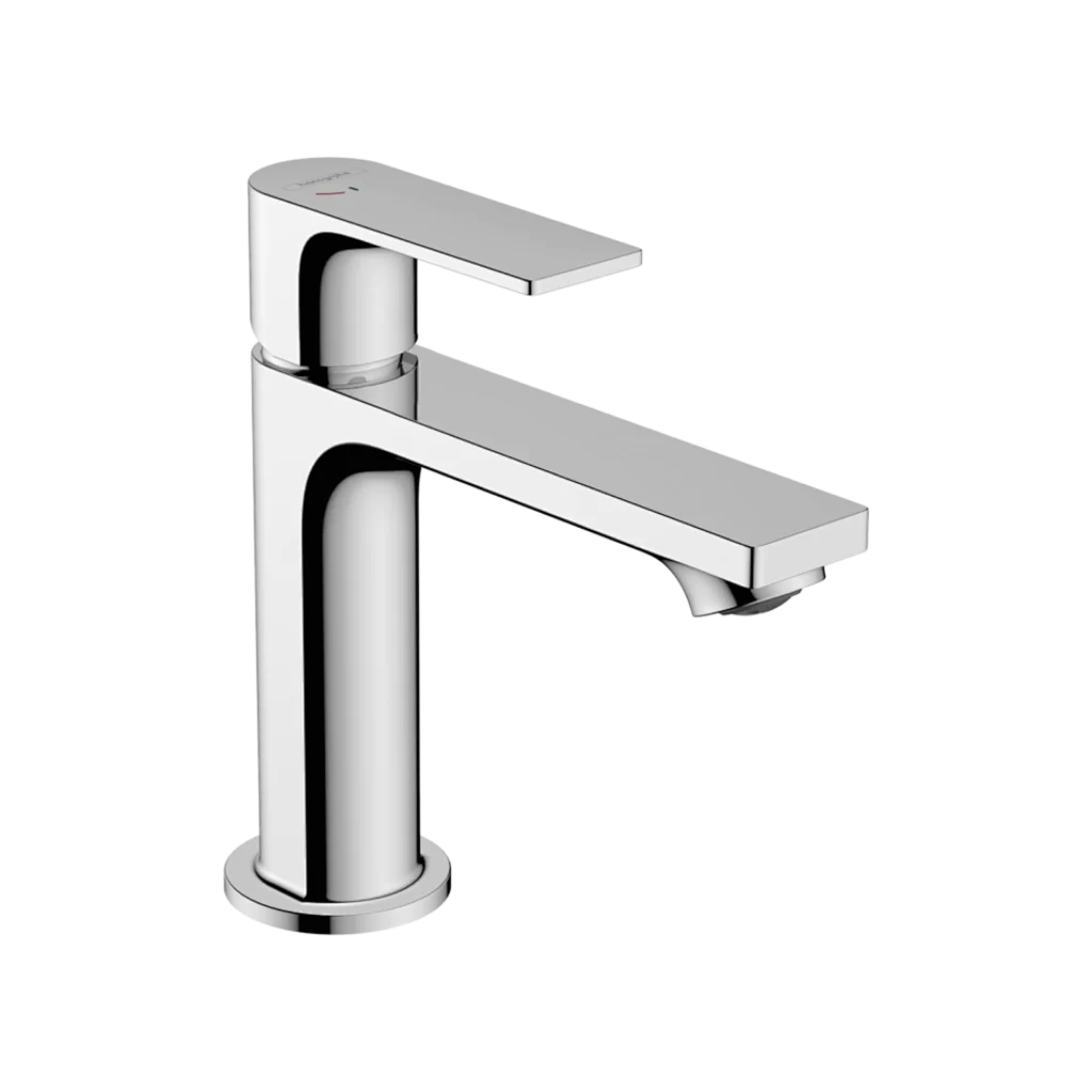 Modern Faucet Chrome Finish Bathroom Fixture
